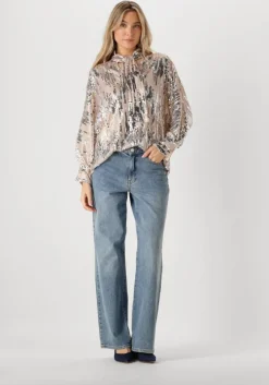 zilveren amaya amsterdam blouses glitter blouse