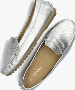 zilveren ayana mocassins 1250