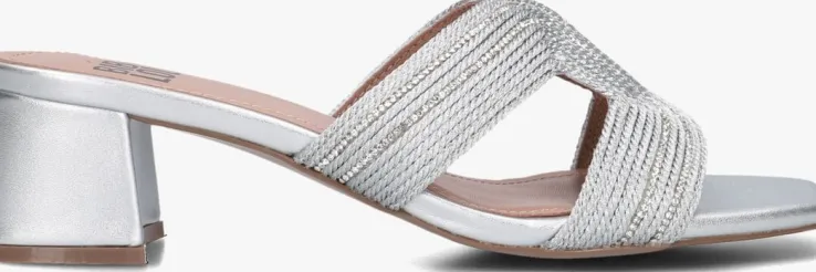 zilveren bibi lou muiltjes 879z94hg