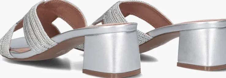 zilveren bibi lou muiltjes 879z94hg