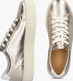 zilveren blackstone lage sneakers mae