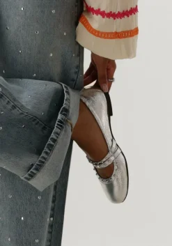 zilveren blasz ballerina's 17600116