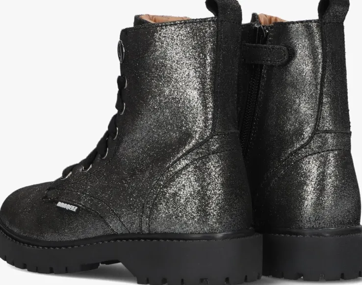 zilveren braqeez veterboots giulia genoa