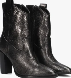 zilveren bronx enkellaarsjes next americana