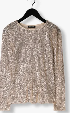 zilveren bruuns bazaar tops & t-shirts ilex round neck