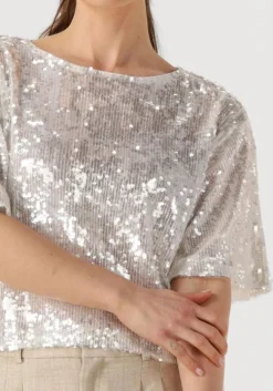 zilveren bruuns bazaar top ginia blouse