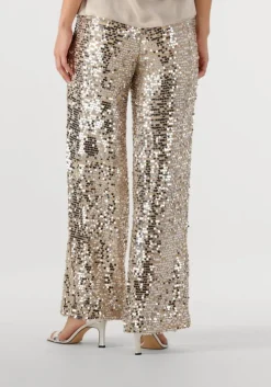 zilveren bruuns bazaar wijde broek brinna pants