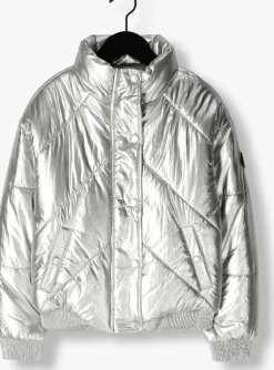 zilveren cars jeans gewatteerde jas silly