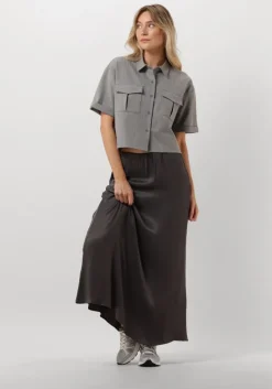 zilveren circle of trust maxirok monroe skirt