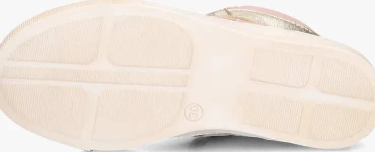 zilveren clic! hoge sneakers 21119