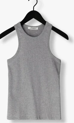 zilveren co'couture top sahara glitter tank top