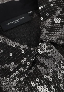 zilveren copenhagen muse blouses cmtrucker-jacket