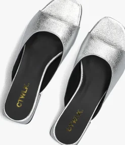 zilveren ctwlk slippers villa