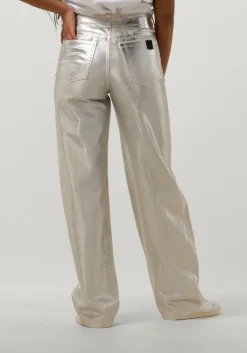 zilveren drykorn straight leg jeans medley