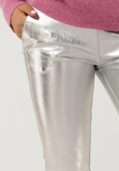 zilveren est'seven legging est’chino stretch leather