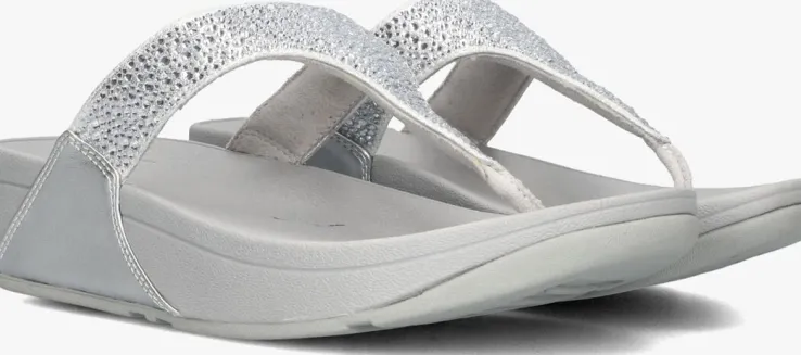 zilveren fitflop teenslippers je3