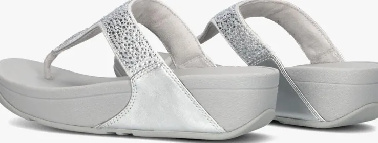 zilveren fitflop teenslippers je3
