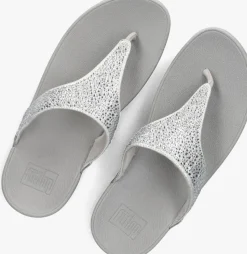 zilveren fitflop teenslippers je3