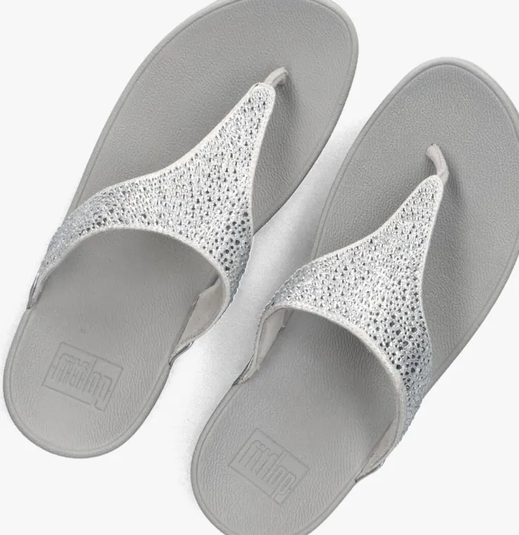 zilveren fitflop teenslippers je3