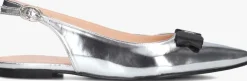 zilveren floris van bommel slingbacks sfw-40050