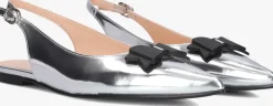 zilveren floris van bommel slingbacks sfw-40050