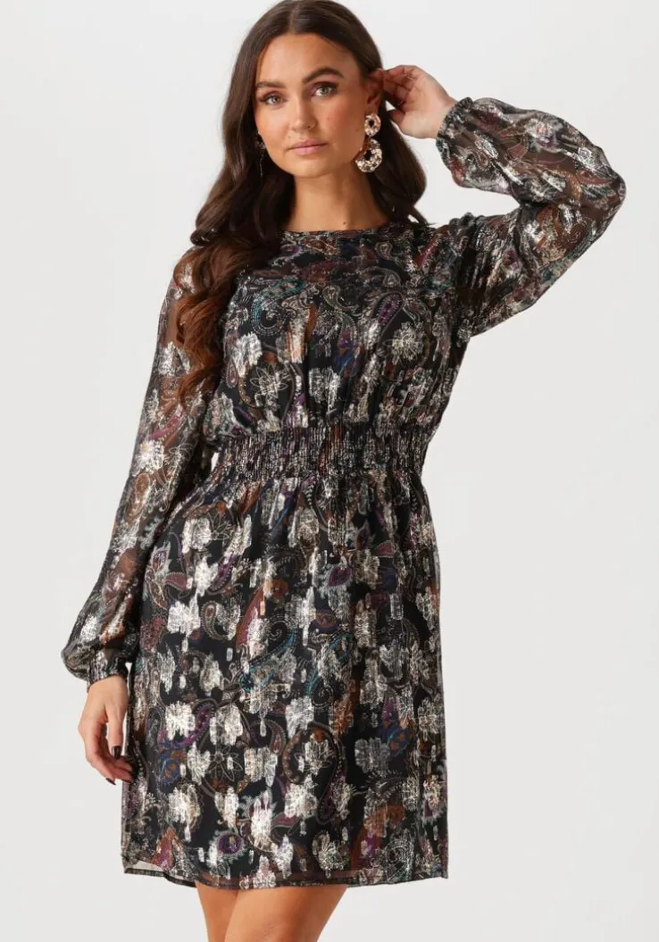 zilveren freebird mini jurk daykota dress