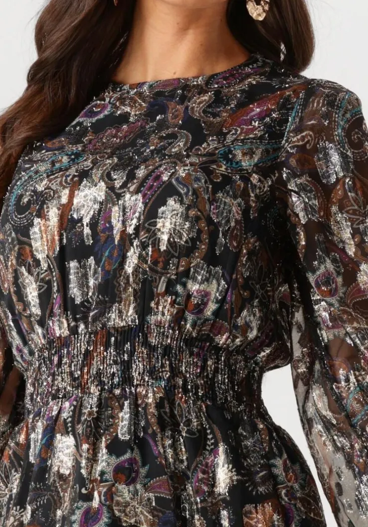 zilveren freebird mini jurk daykota dress