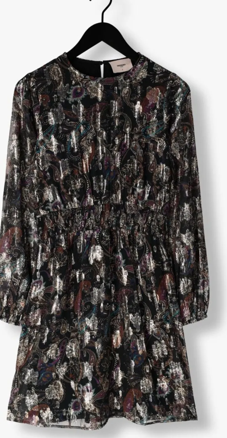 zilveren freebird mini jurk daykota dress