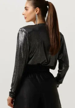 zilveren gestuz top maddix blouse
