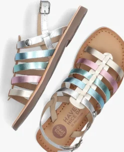 zilveren gioseppo sandalen saire