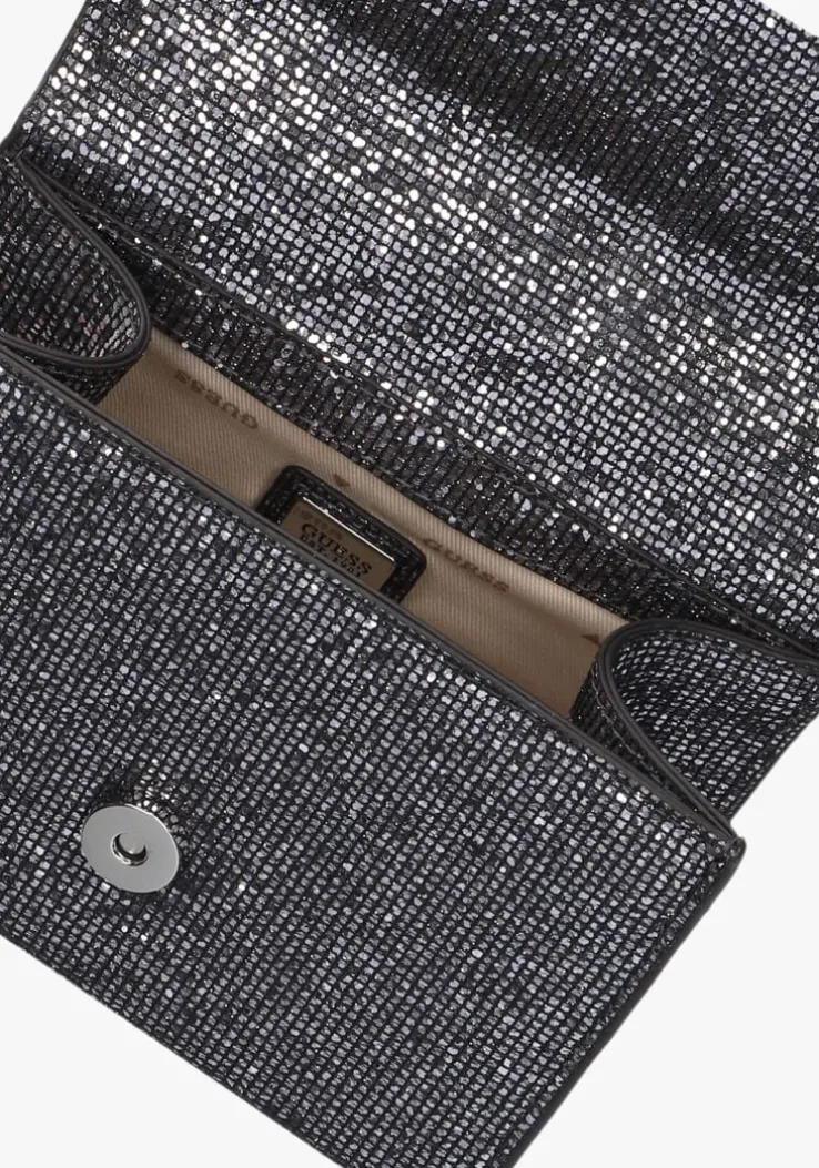 zilveren guess schoudertas zalina