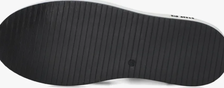 zilveren hip hoge sneakers h1765_