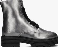 zilveren hip veterboots h1630