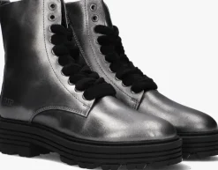 zilveren hip veterboots h1630