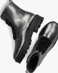 zilveren hip veterboots h1630