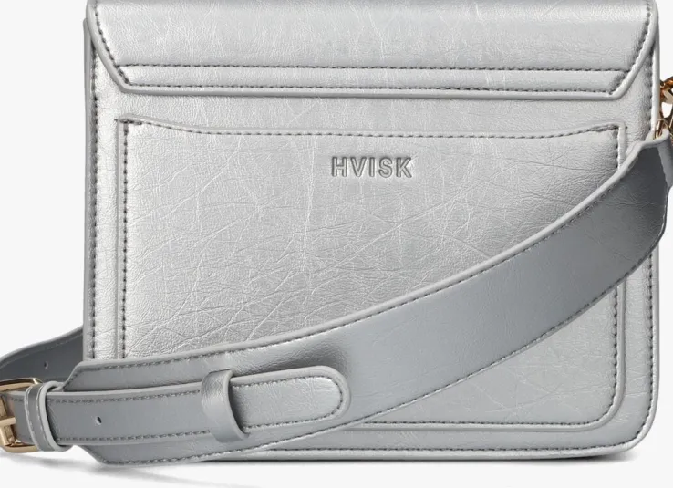 zilveren hvisk schoudertas cayman pocket