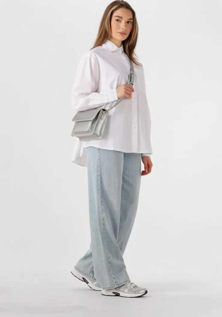 zilveren hvisk schoudertas cayman pocket