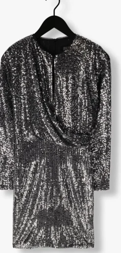 zilveren ibana mini jurk felicity