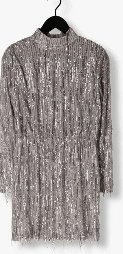 zilveren ibana mini jurk frasy