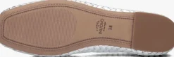 zilveren inuovo ballerina's a92018