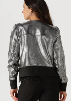 zilveren jansen amsterdam jack cs 271 bomber with zipper