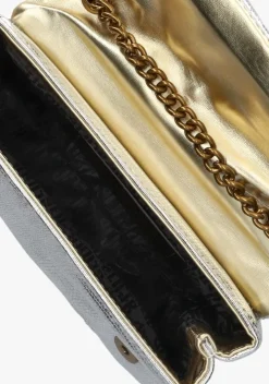 zilveren kurt geiger london schoudertas md soft kensington star