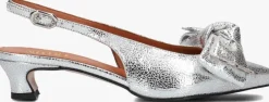 zilveren lina locchi slingbacks au 23/m