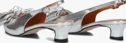 zilveren lina locchi slingbacks au 23/m