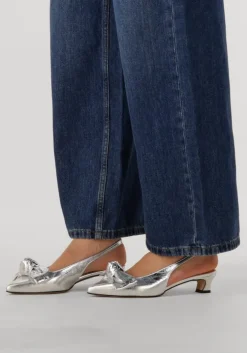 zilveren lina locchi slingbacks au 23/m