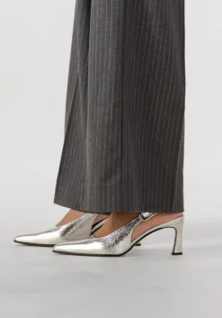 zilveren lina locchi slingbacks au263m