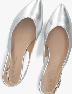 zilveren lina locchi slingbacks 010-72