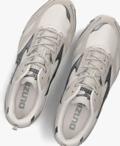 zilveren mizuno lage sneakers mxr heren