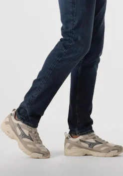 zilveren mizuno lage sneakers mxr heren