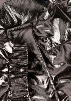 zilveren molo gewatteerde jas hansine